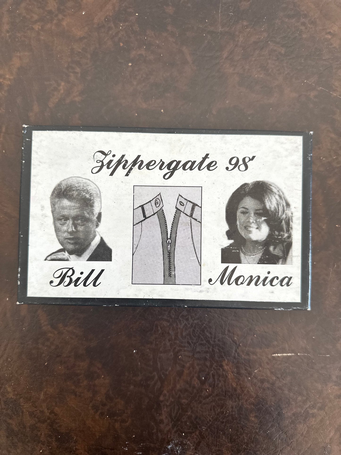1998 Bill Clinton & Monica Lewinsky Collector's Series "Zippergate" Limited Edition