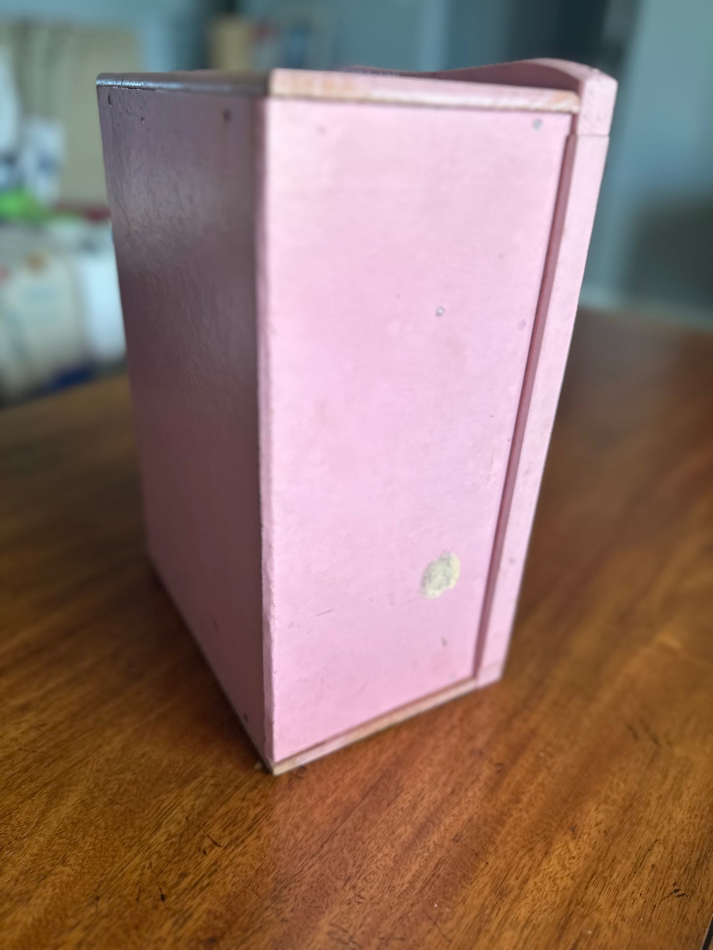 Vintage 1955 Original Vogue Ginny Doll Pink Wardrobe Closet