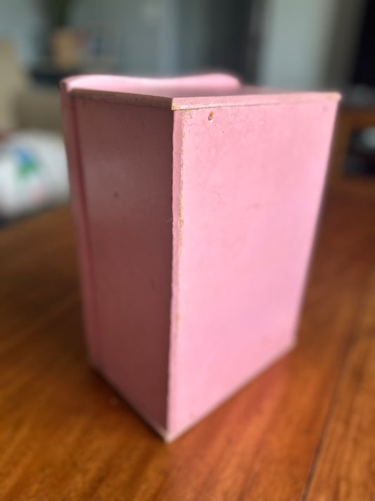 Vintage 1955 Original Vogue Ginny Doll Pink Wardrobe Closet